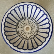 Lavoar ceramica, pictat manual